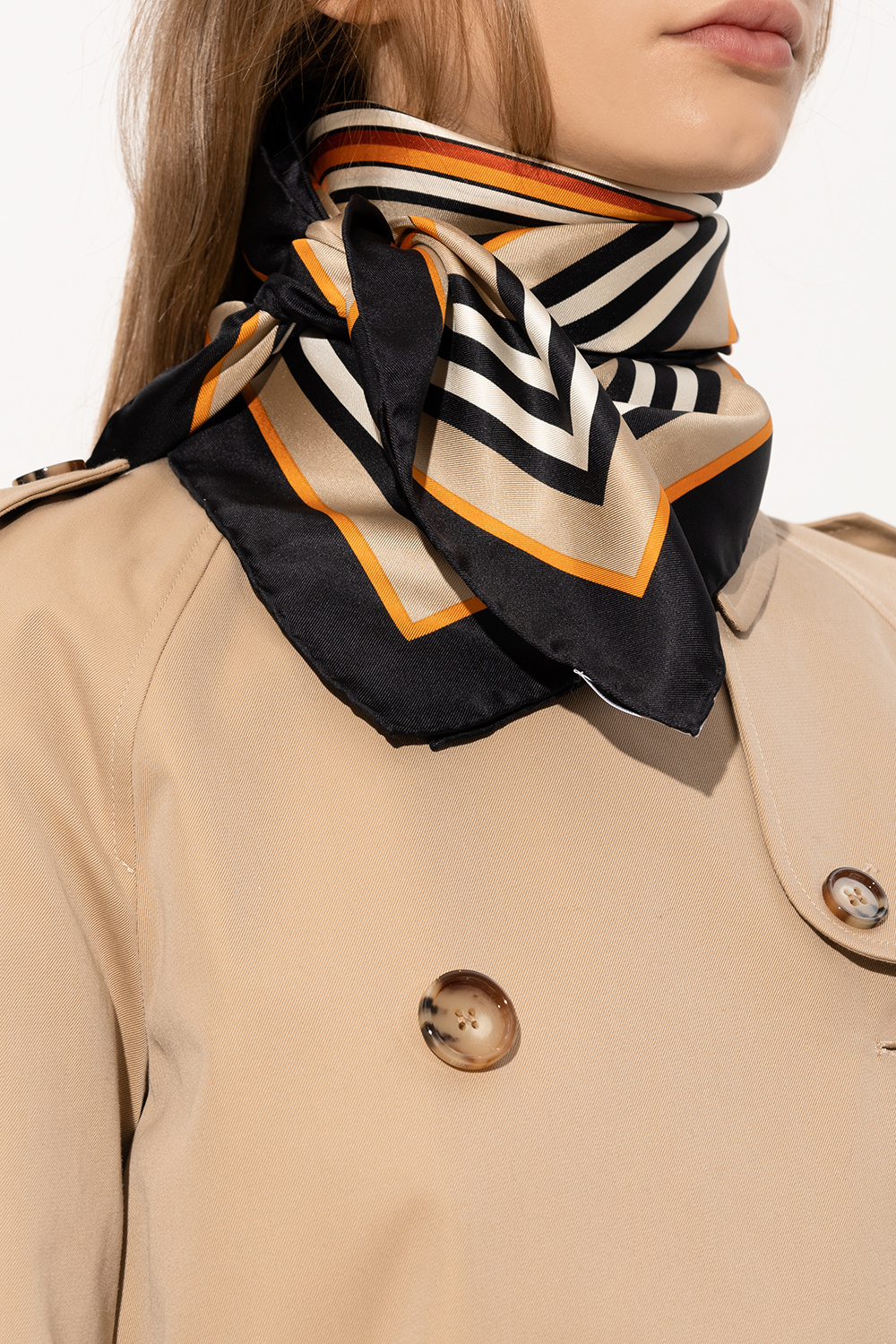 Burberry popular Silk Scarf